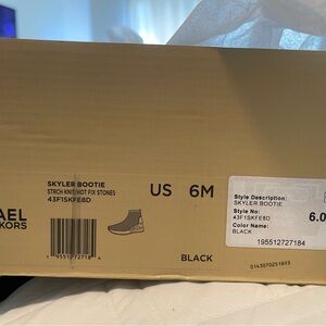 Michael Kors Black Skyler Bootie